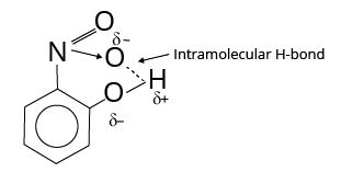 Intramolecular hydrogen bonding