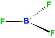 Trigonal Planar Boron Trifluoride