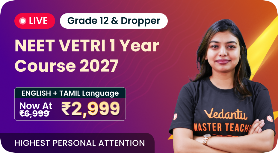 NEET VETRI  1 Year Course For NEET  2026