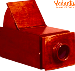 The first Pinhole Camera by Alhazen