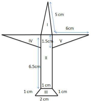Aeroplane with Given Dimensions