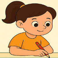 I write in my notebook