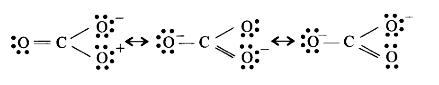 Resonance Structures of CO32-Ion