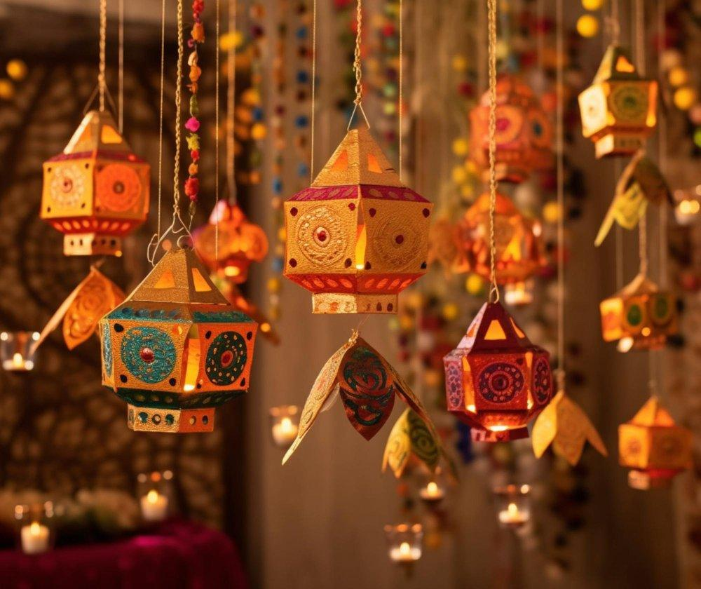 Paper lantern decoration