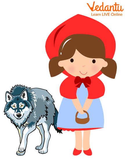 Little Red Cap and the Wolf