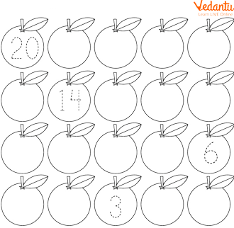 Backward Counting Worksheet 2