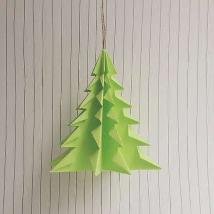 Origami Christmas Tree