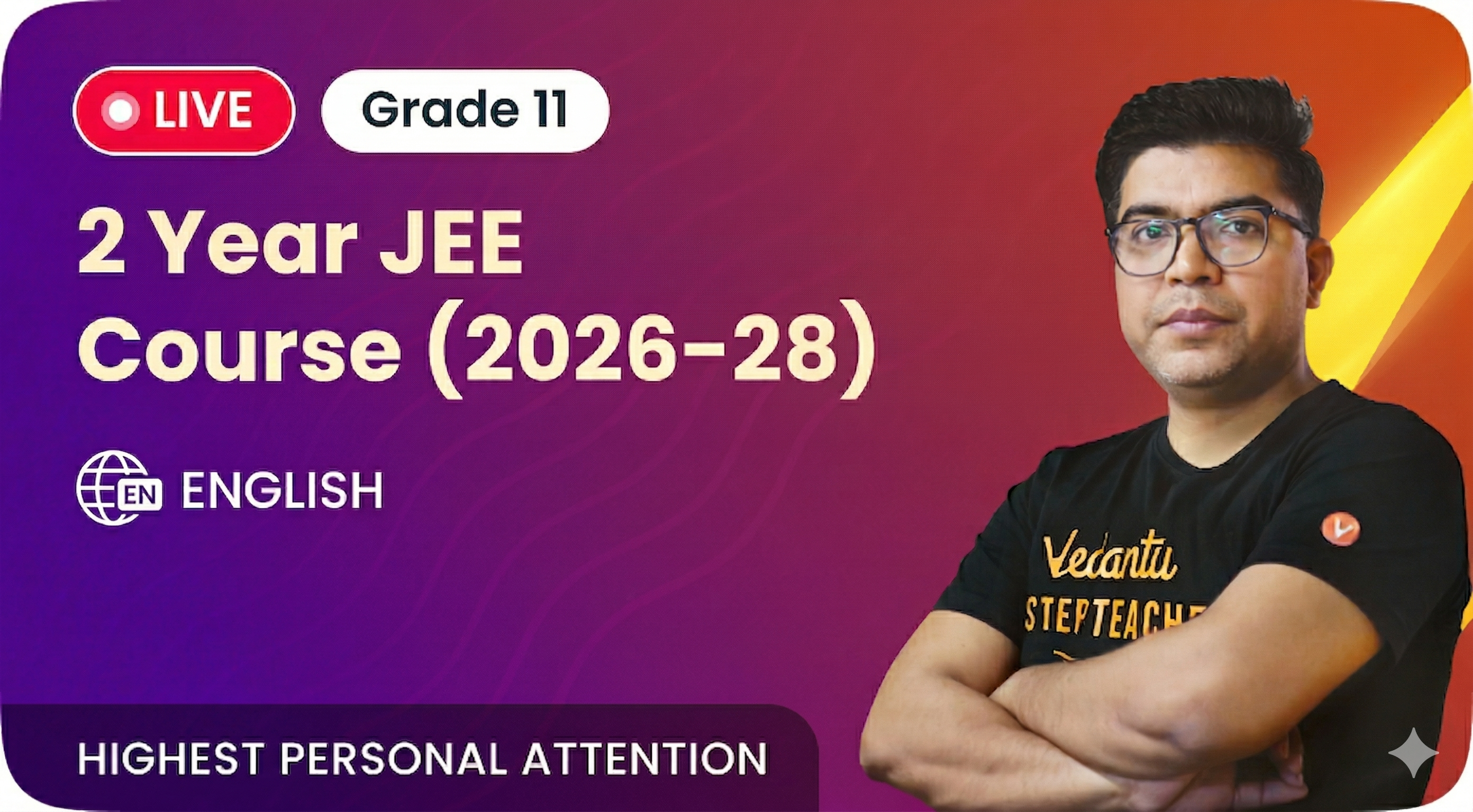 Vedantu 11 & 12 JEE Pro Classic - (2026-28)