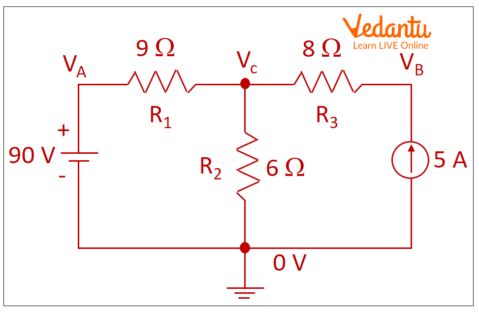 Example Circuit with Ground and Potential