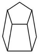 A solid with rectangle base