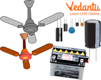 Role of Capacitor in a Fan