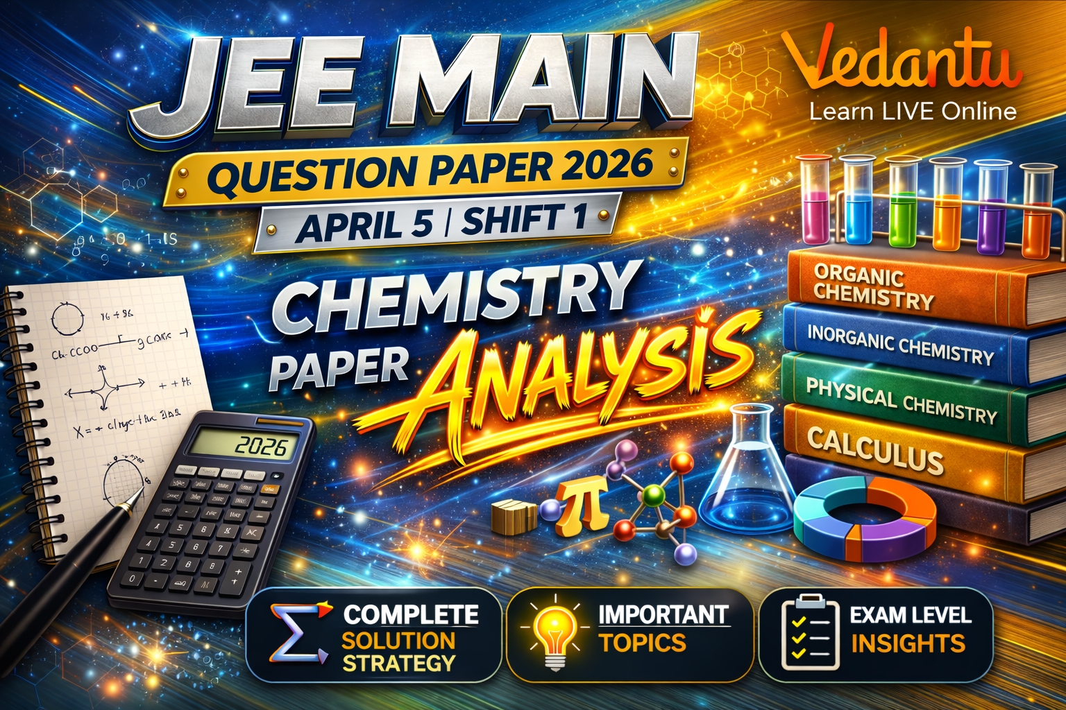 JEE Mains 2026 April 5 Shift 1 Chemistry Question Paper