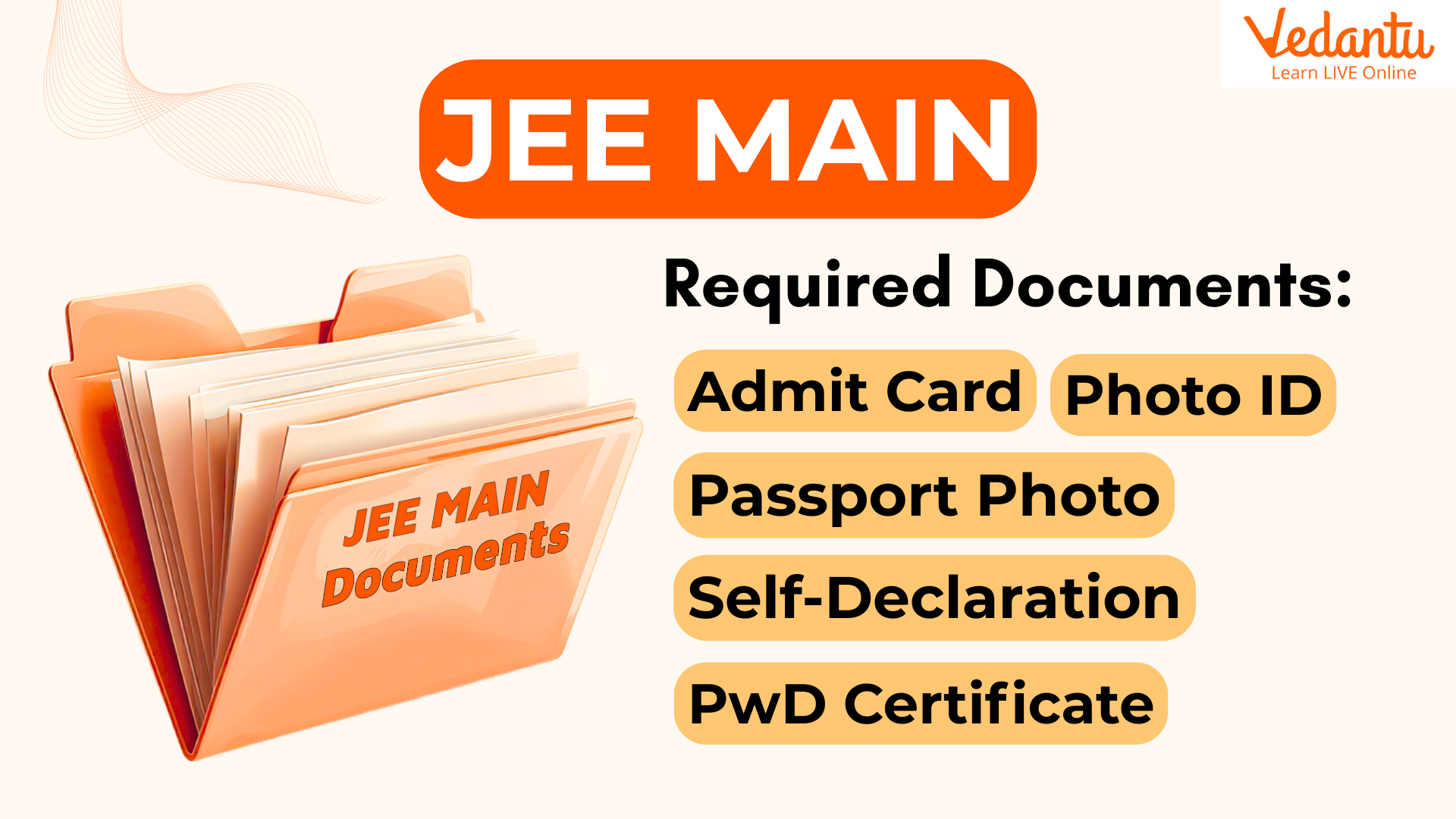Documents Required for JEE Mains Exam Centre