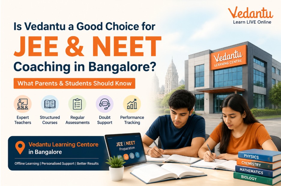 Vedantu JEE or NEET 2027 Coaching in Bangalore