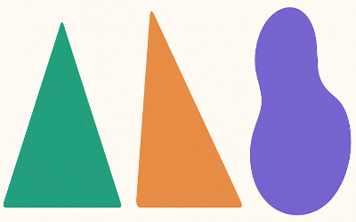 1. Circle the shape that has a line of symmetry