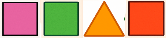 Circle the shape that is different from the others