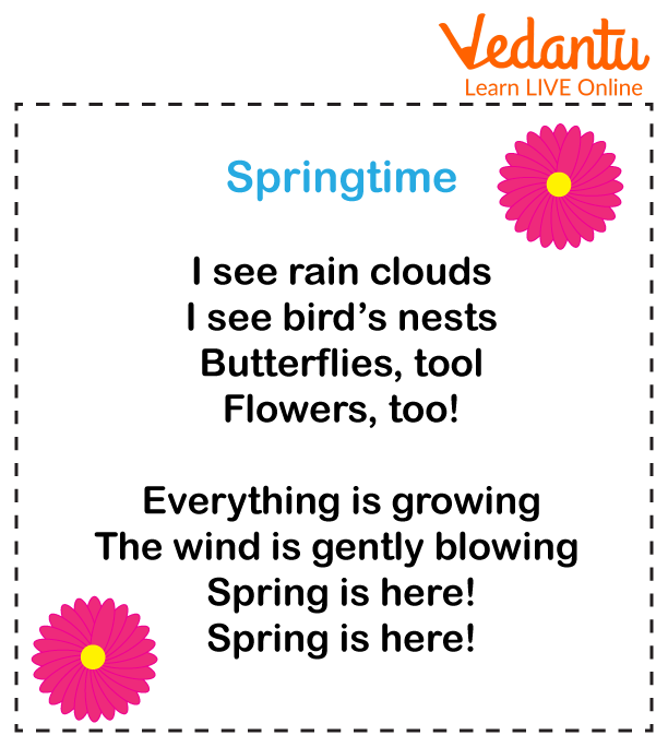 Example of a Spring Poem
