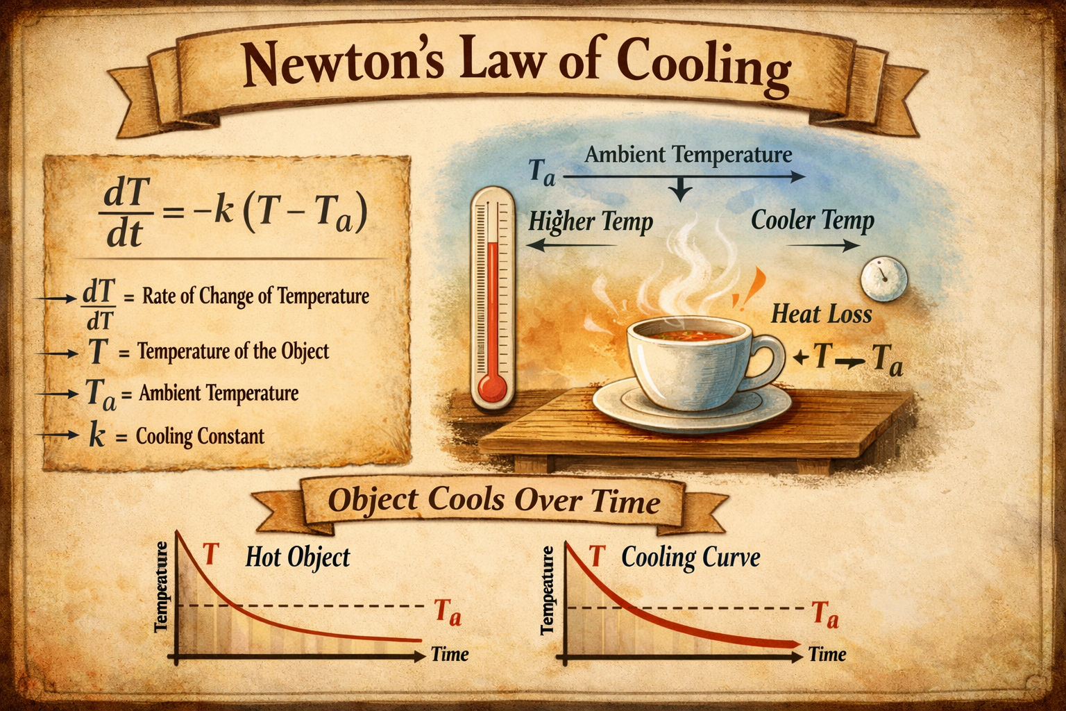 Newton’s Law of Cooling