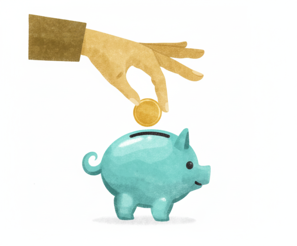 a piggy bank