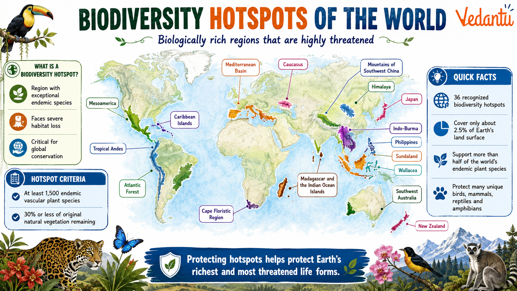 Biodiversity Hotspots of the World
